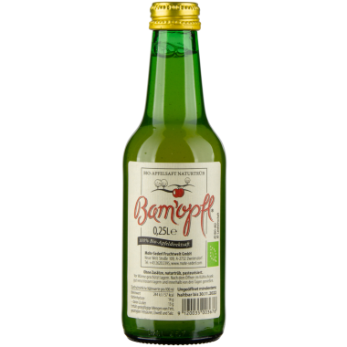 Apfelsaft Naturtrüb bio
