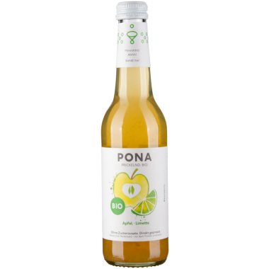 Apfel - Limette Prickelnd bio