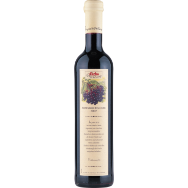 Schwarzer Holunder Sirup