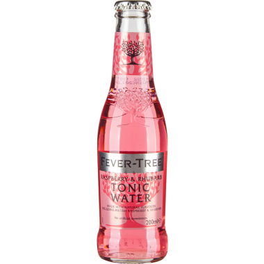 Raspberry & Rhubarb Tonic Water