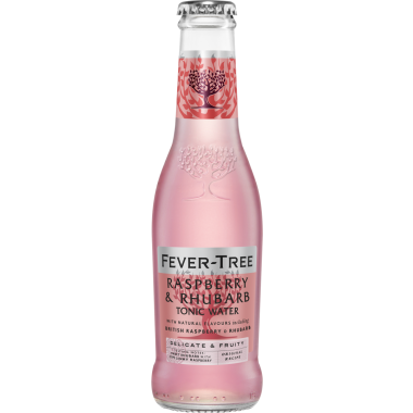 Raspberry & Rhubarb Tonic Water