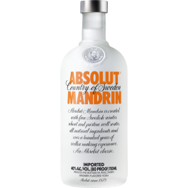 Mandarin Flavoured Vodka