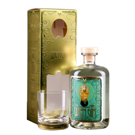 Wien Gin mit Glas im Geschenkkarton