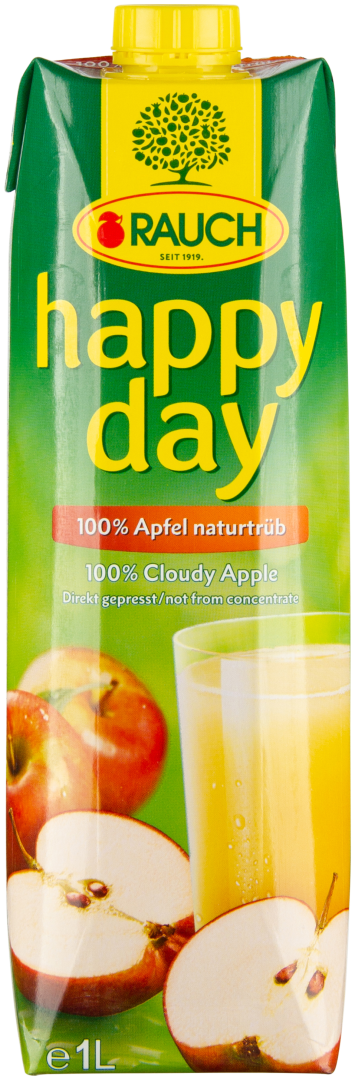 Happy Day Apfelsaft Naturtrüb 100%