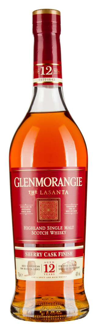 12 years Lasanta Highland Single Malt Scotch Whisky im Geschenkkarton