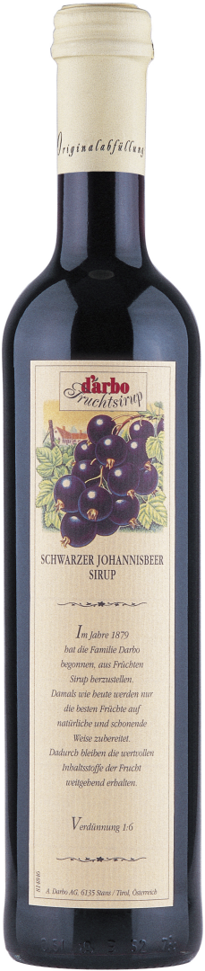 Schwarzer Johannisbeer Sirup