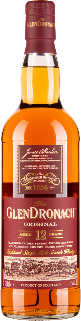 12 years Original Highland Single Malt Scotch Whisky