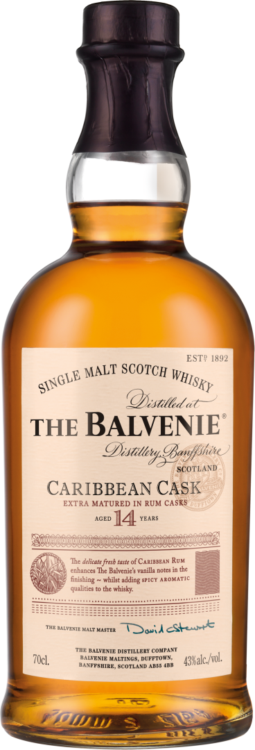 14 Year Old Single Malt Scotch Whisky Caribbean Cask