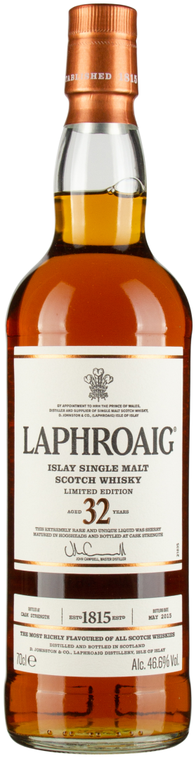 Rarität 32 years Single Malt Scotch Whisky signiert von John Campbell