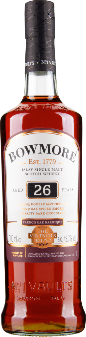 26 years Wine Barrique Cask Islay Single Malt Scotch Whisky