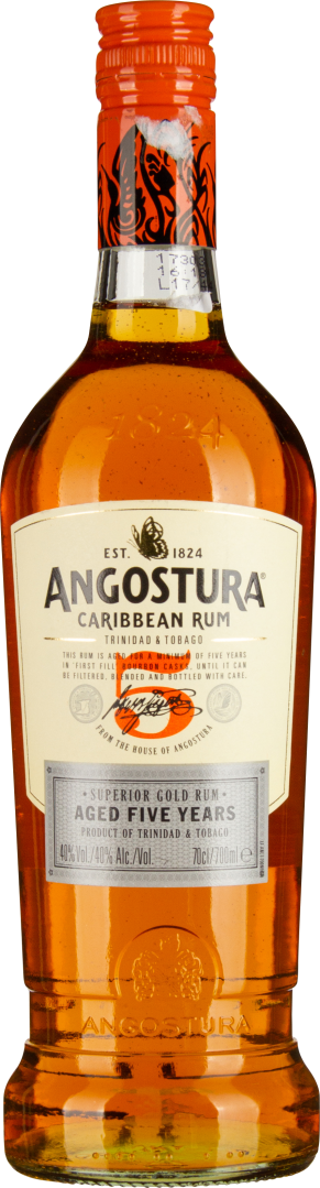 5 years Superior Gold Rum