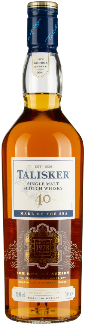40 years Isle of Skye Single Malt Scotch