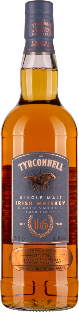16 years Old Moscatel & Oloroso Finish Single Malt Irish Whisky