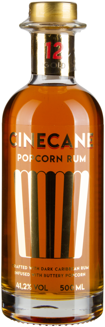 Cinecane Gold 12 Popcorn Rum