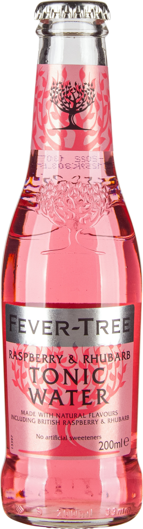 Raspberry & Rhubarb Tonic Water