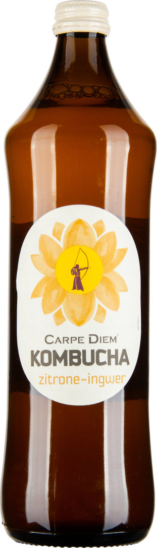 Kombucha Zitrone Ingwer