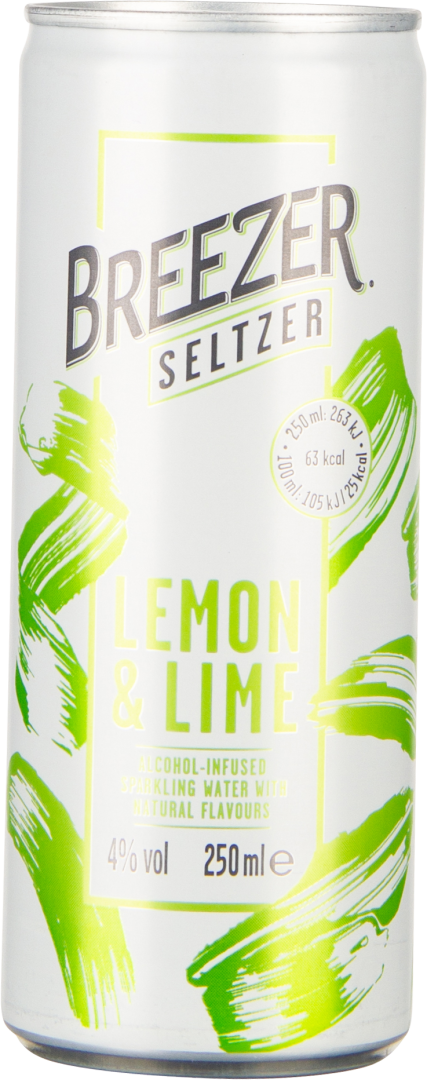 Breezer Seltzer Lemon & Lime