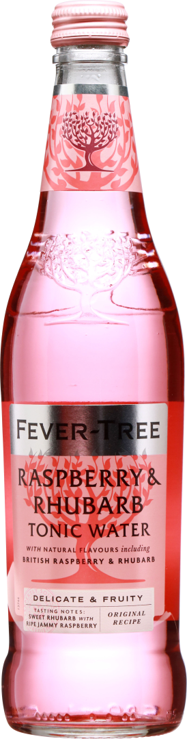 Raspberry & Rhubarb Tonic Water