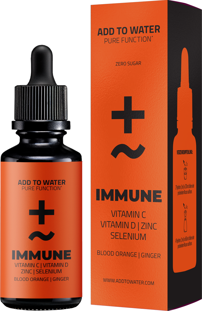 Immune Blutorange Ingwer Vitamin C&B Zink Selen