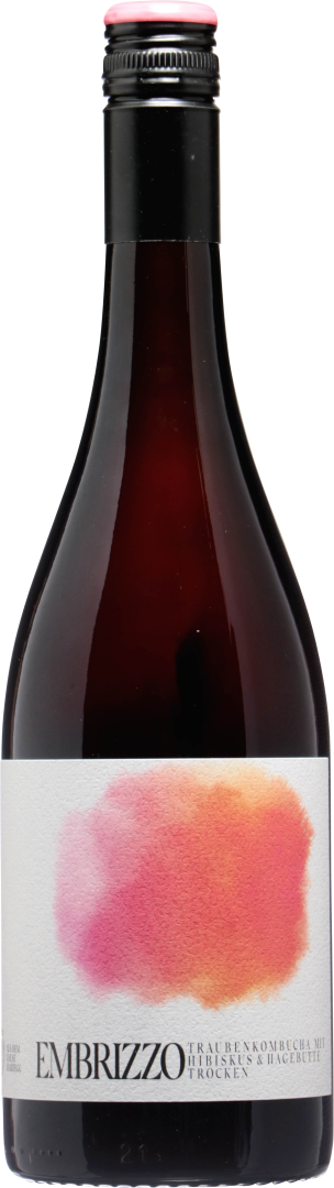 Embrizzo Traubenkombucha mit Hibiskus & Hagebutte