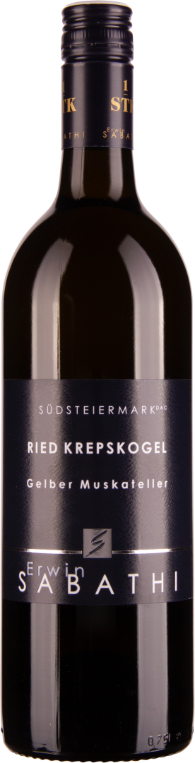 Rarität Gelber Muskateller Ried Krepskogel 1STK Südsteiermark DAC 2018