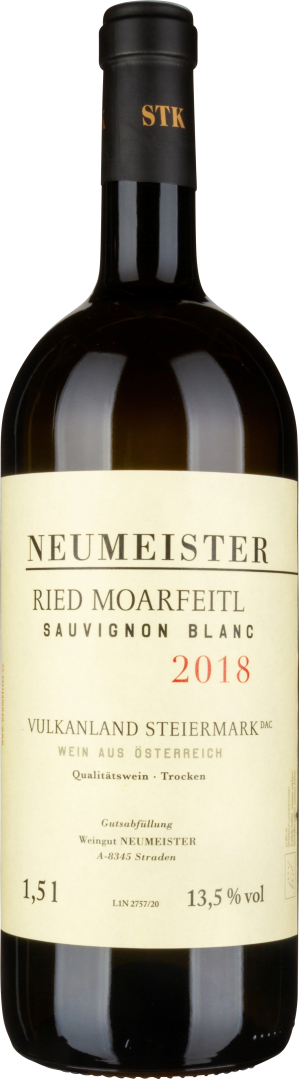 Sauvignon Blanc Ried Moarfeitl GSTK Vulkanland Steiermark DAC bio 2018