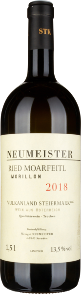 Morillon Ried Moarfeitl GSTK Vulkanland Steiermark DAC bio 2018