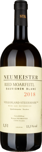Sauvignon Blanc Ried Moarfeitl GSTK Vulkanland Steiermark DAC bio 2018